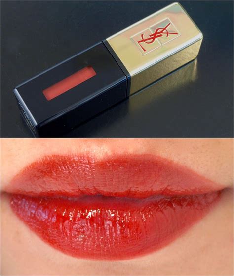 yves saint laurent glossy rouge goauch|ysl rouge pur couture glossy.